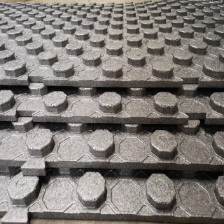 無苯EPP蘑(mo)菇頭地暖闆